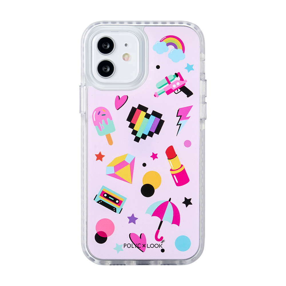 POLYC  X LOOK# <br> LOOKCASE | I Heart It <br> iPhone 12/ 12 Pro
