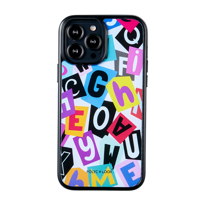 POLYC X LOOK# <br> LOOKCASE | Spell it | iPhone 13 Pro Max